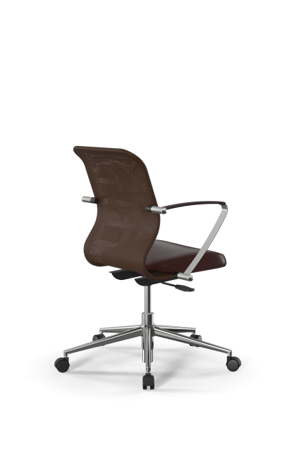 Кресло Sit 8 M4-9K - X2+Extra /Uh00/Wh12/K5cL(M01.B23.G18.W02), темно-коричневый