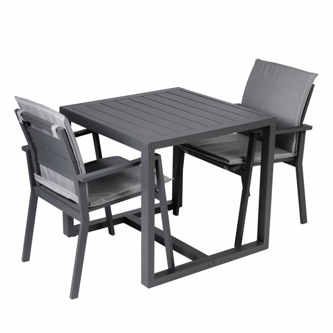 Стол садовый обеденный из алюминия Callisto giardino G001.0E 80x84х77 см