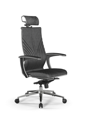 Кресло Samurai B2-13U - GoyaLE /Kc31/Wm31/U0mV-mL/H2cV-3D(M06.B32.G11.W03), темно-серый