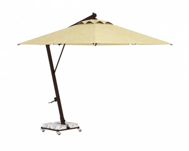 Зонт профессиональный Ø3.5 м Banana черный, бежевый Ø3500 мм