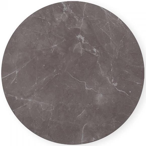 Столешница круглая Solid Compact Ø590 коричневый Ø590х12 мм