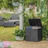 Сундук Сити (CITY STORAGE BOX 113 L) 113л, графит