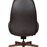 Кресло офисное / Верди / Verdi / коричневая кожа