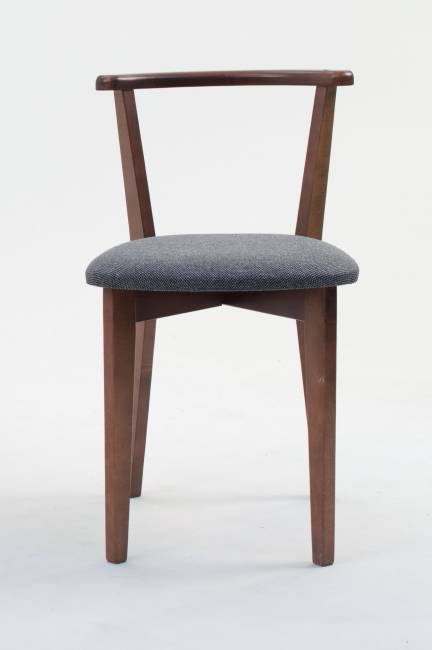 Стол Pawook К 100 орех со стульями Франк ПМ орех/графит рогожка