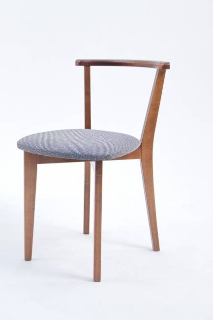 Стол Pawook К 100 орех со стульями Франк ПМ орех/графит рогожка