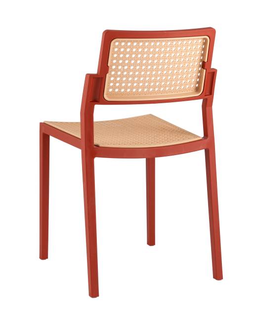 Стул пластиковый Milto красный