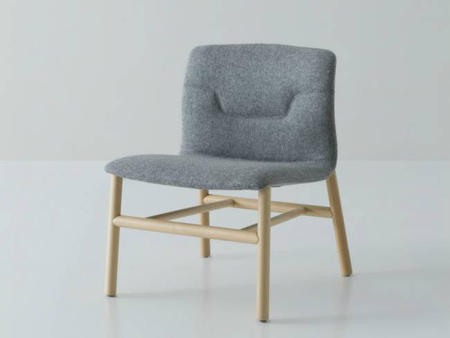 Стул деревянный с обивкой Slot L GL 560х600х720 мм