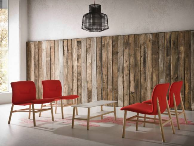 Стул деревянный с обивкой Slot L GL 560х600х720 мм