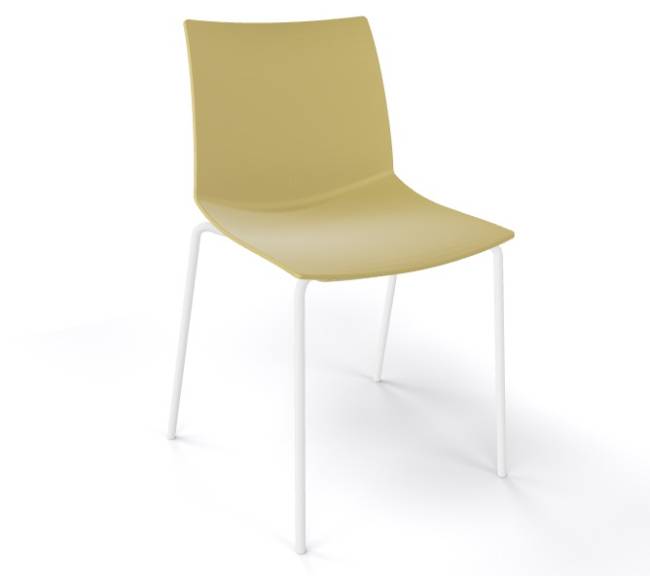 Стул пластиковый Kanvas NA зеленый шалфей 470х500х790 мм