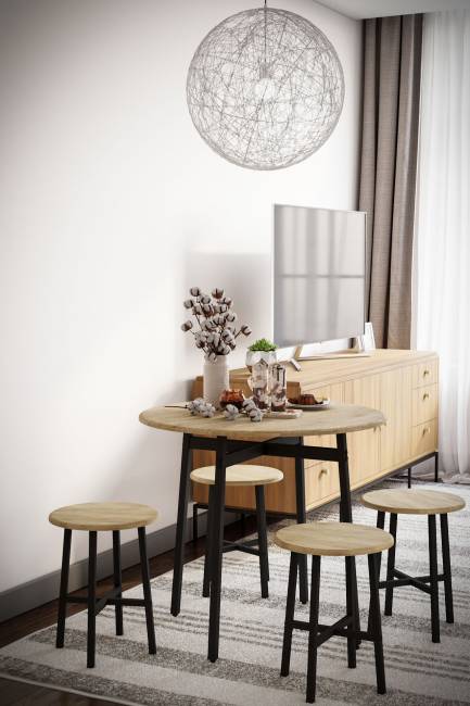 Стол обеденный Медисон дуб сонома Стол обеденный Медисон дуб сонома