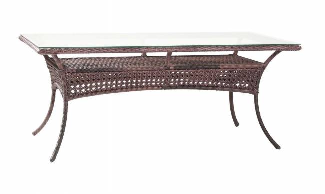 DECO Стол обеденный прямоугольный 8 мест. Плоская