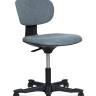 Кресло офисное / Юниор / Junior / черный пластик  / серая ткань / серая ткань