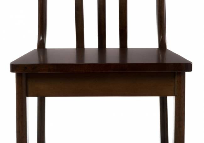 Стул деревянный Aron cappuccino деревянное сиденье