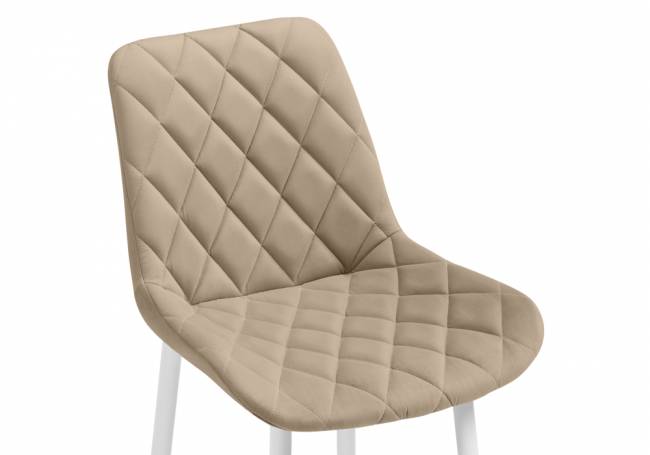 Барный стул Баодин К Б/К бежевый / белый