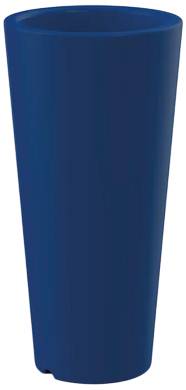 Кашпо пластиковое Tondo 102 синий Ø375х1020 мм