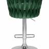 Стул барный DOBRIN MARCEL, зеленый велюр (MJ9-88)
