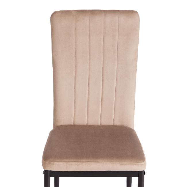 Стул VERTER (mod. 37-1) / 2 шт. в упаковке металл, флок, 47,8 х 41,5 х 97 см, Beige (бежевый) HLR8 / черный (Комплект из 2 шт.) Beige (бежевый) HLR8 / черный металл, флок Стул VERTER (mod. 37-1) / 2 шт. в упаковке металл, флок, 47,8 х 41,5 х 97 см, Beige (бежевый) HLR8 / черный (Комплект из 2 шт.) Beige (бежевый) HLR8 / черный металл, флок