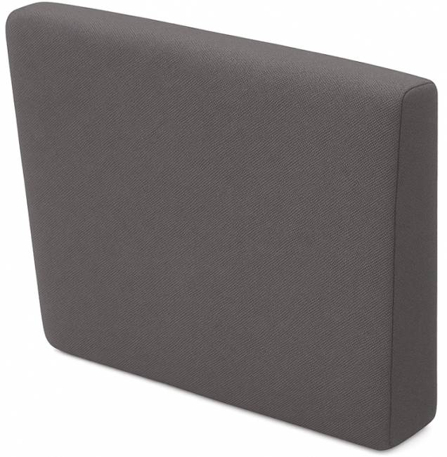 Подушка угловая для спинки дивана Portofino Lounge темно-серый 650х350х190 мм