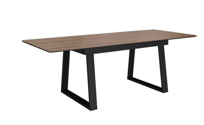 Стол DikLine DZ160 дуб галифакс/черный (2 уп.)