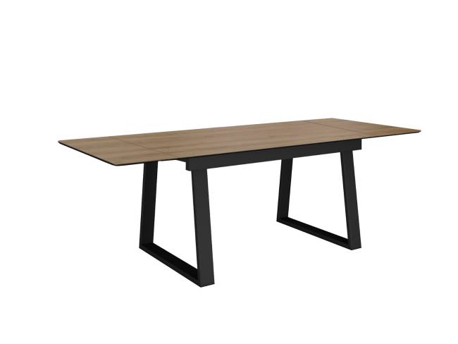 Стол DikLine DZ160 дуб галифакс/черный (2 уп.)