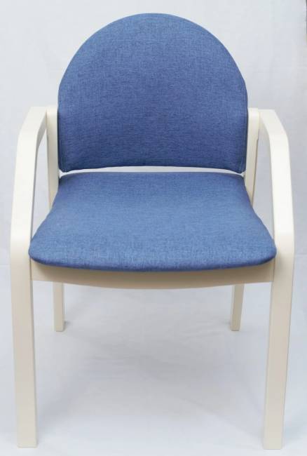 Стул-кресло Джуно 2.0, Синий/Слоновая кость