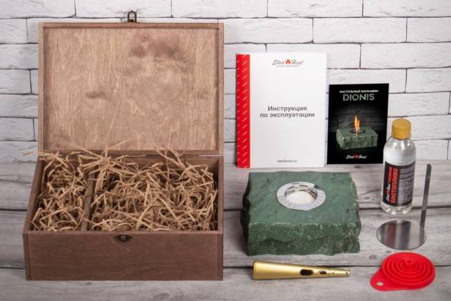 Подарочный набор SteelHeat PREMIUM BOX DIONIS + деревянная коробка + стартовый комплект