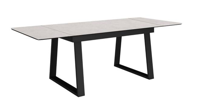 Стол DikLine DZ160 хромикс белый/черный (2 уп.)