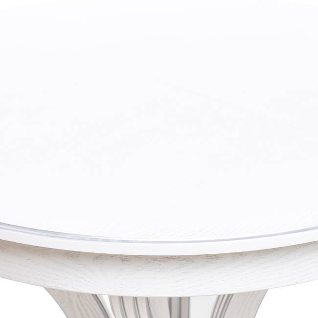 Стол раздвижной Leset Ромео 1Р Белый патина серебро