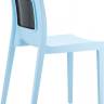Стул пластиковый Lucca-T голубой 420х490х820 мм