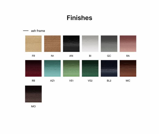 Кресло деревянное Tivoli беленый ясень 565х540х780 мм