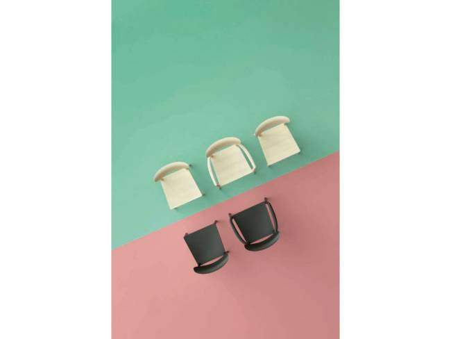 Кресло деревянное Tivoli беленый ясень 565х540х780 мм