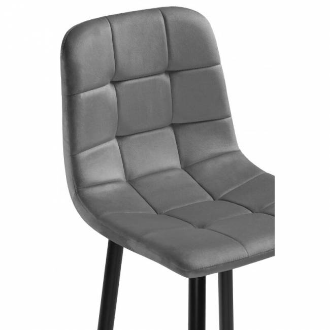 Барный стул Chio dark gray / black