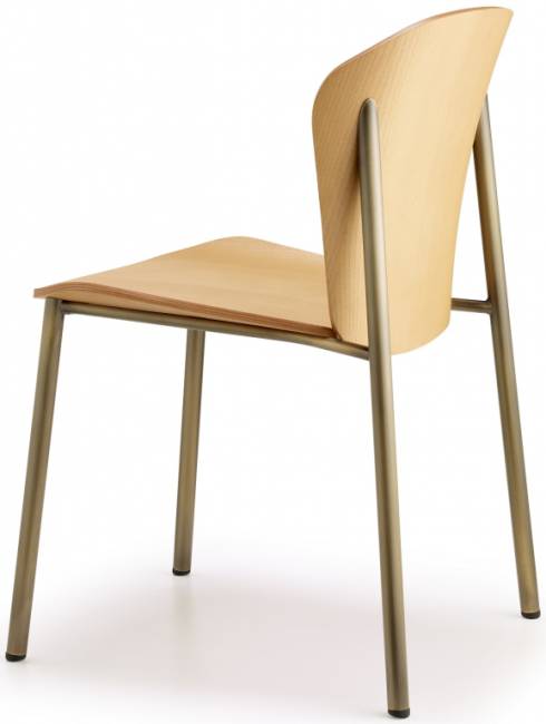 Стул деревянный Finn Metal Wood винтажная бронза, светлый ясень 480х530х780 мм Стул деревянный Finn Metal Wood винтажная бронза, светлый ясень 480х530х780 мм