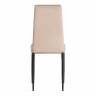 Стул Easy (mod. 24-1) / 1 шт. в упаковке металл, вельвет, 49 х 41 х 98 см, Beige (бежевый) HLR8 / черный Beige (бежевый) HLR8 / черный металл, вельвет