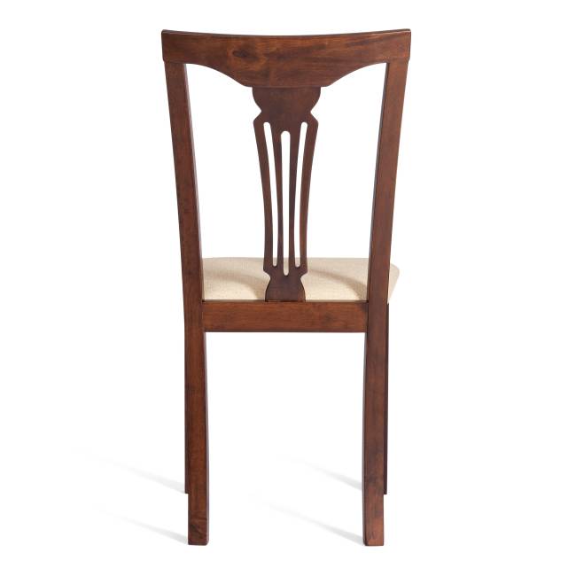 Стул - Гермес/ Hermes / 1 шт. в упаковке дерево гевея, 43х49х94см, Cappuchino , ткань бежевая (S178-4) Cappuchino дерево гевея