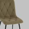 Стул Одди Diamond велюр пыльно-оливковый