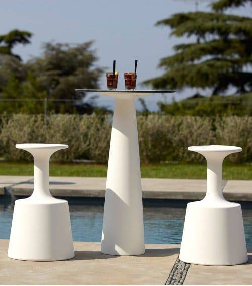 Стол из HPL пластика барный Hopla Standard Ø790х1100 мм