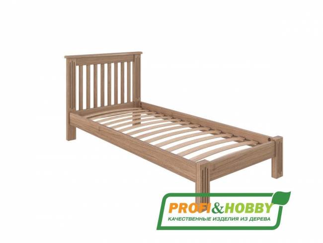 Кровать Rino 800 х 2000 ясень, натур