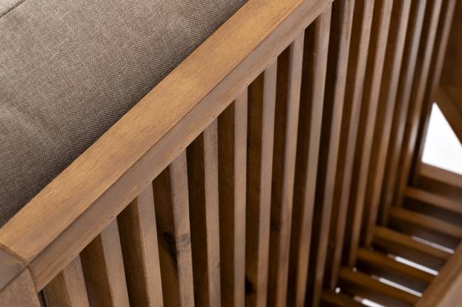 Диван из акации MONA 2-х местный