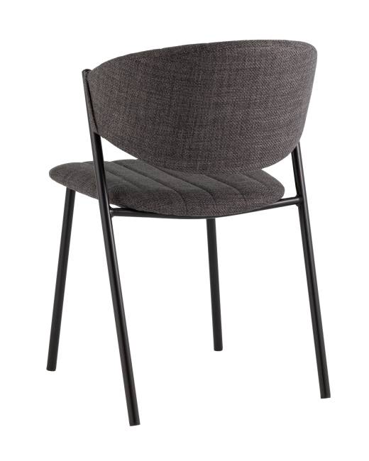 Стул Харпер ткань рогожка тёмно-серый