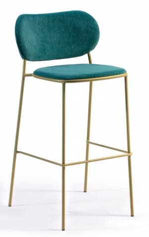 Стул барный с обивкой Nuta Light Stool 77 500х520х1010 мм