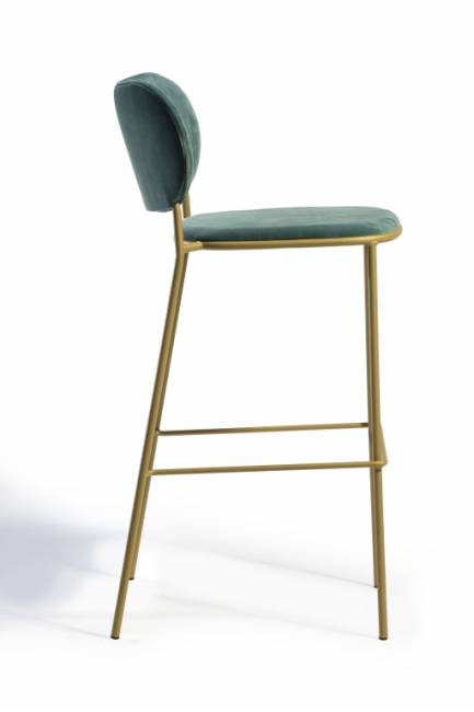Стул барный с обивкой Nuta Light Stool 77 500х520х1010 мм Стул барный с обивкой Nuta Light Stool 77 500х520х1010 мм