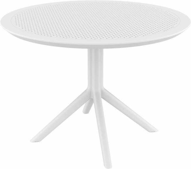 Стол пластиковый Sky Table Ø105 белый Ø1050х740 мм
