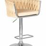 Стул барный DOBRIN MARCEL, бежевый велюр (MJ9-10)