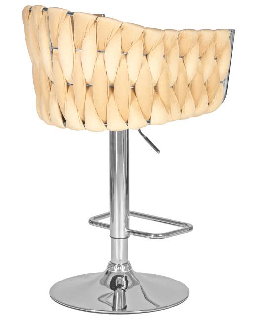Стул барный DOBRIN MARCEL, бежевый велюр (MJ9-10)