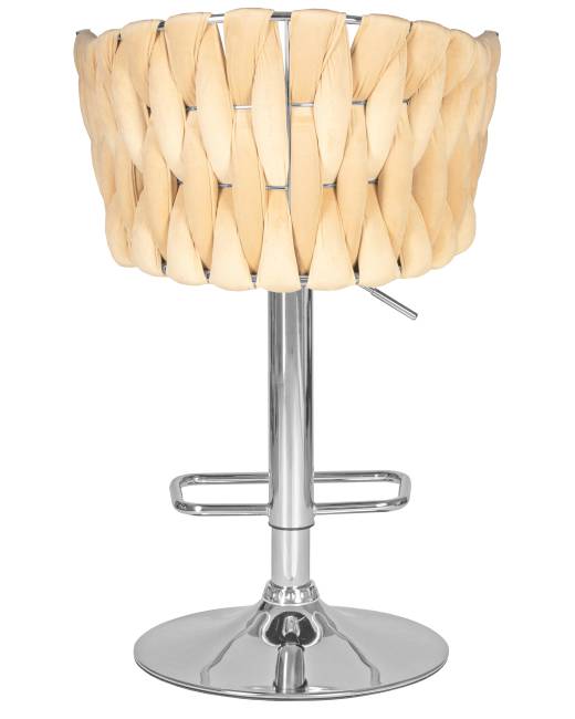 Стул барный DOBRIN MARCEL, бежевый велюр (MJ9-10)