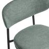 Стул Lucas 2 шалфей шенилл с чёрными ножками Стул Lucas 2 шалфей шенилл с чёрными ножками
