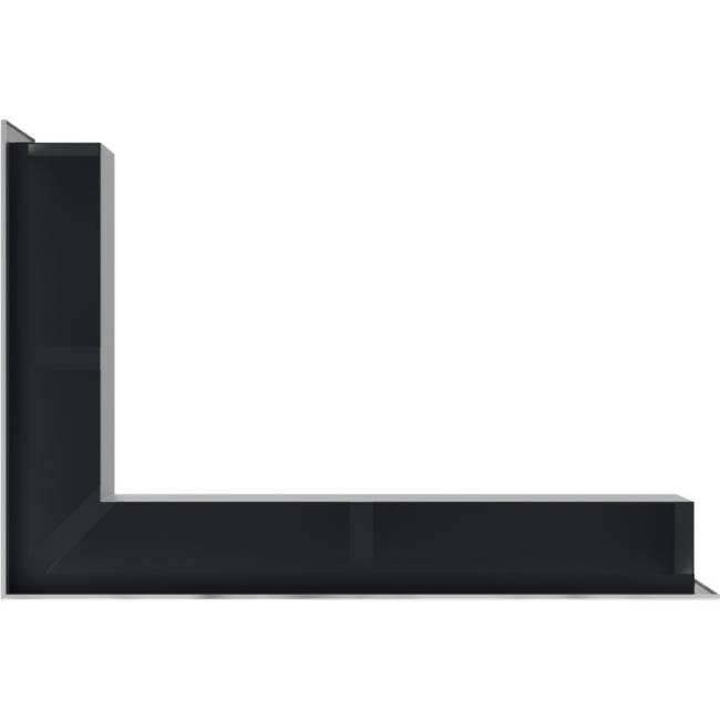 Решетка Kratki Люфт угловая правая стальная 6*40