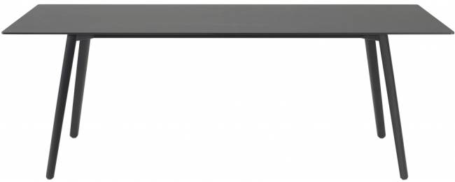 Стол ламинированный Squid черный, антрацит 2090х1000х730 мм