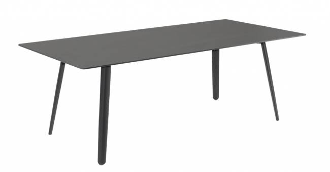 Стол ламинированный Squid черный, антрацит 2090х1000х730 мм